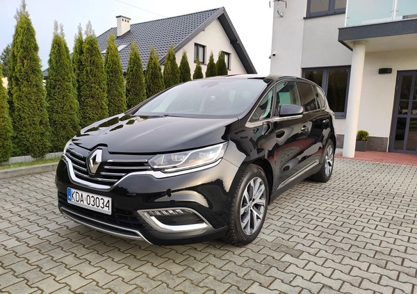 Renault Espace cena 69500 przebieg: 128200, rok produkcji 2016 z Ryn małe 596